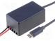 Автомобильны блок питания  вилка Apple Lightning  5В/1x2,1А