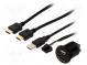 Автомобильны блок питания  гнездо HDMI  Напр.питания  12ВDC