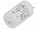 Kondensator  für Motoren, Betrieb  8uF  420VAC  Ø35x56,5mm  ±5%