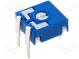 Potentiometer  für den Einbau  1-Drehung,liegend  1MΩ  0,15W