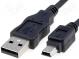 Kabel  USB 2.0  USB A-Stecker, Mini-USB-B-Stecker  5m  schwarz