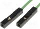 Verbindungskabel  PIN  1  250mm  Farbe  grün  Anz.Stk  10