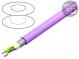Leitungen  CAN bus  2x2x0,22mm2  Line  Cu  PVC  violett  30V  Fehlen