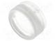 Lens for laser diode  Øout 6.28mm  D 2.44mm  V  mono-aspherical