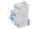 RCD-Schalter  lNenn  40A  IDiff  30mA  Stoßstrom  250A  Pole  1+N