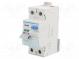 RCD-Schalter  lNenn  63A  IDiff  30mA  Stoßstrom  250A  Pole  1+N
