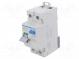 RCD-Schalter  lNenn  25A  IDiff  30mA  Stoßstrom  250A  Pole  1+N