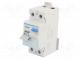 RCD-Schalter  lNenn  40A  IDiff  100mA  Stoßstrom  250A  Pole  1+N