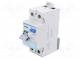 RCD-Schalter  lNenn  63A  IDiff  300mA  Stoßstrom  250A  Pole  1+N