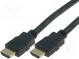 Cable  HDMI 1.4  HDMI plug,both sides  1.8m  black