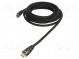 Кабель  HDMI 1.4  вилка HDMI,с обеих сторон  полиамид  5м  черный