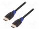 Кабель  HDMI 2.0  вилка HDMI,с обеих сторон  1м