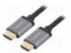 Cable  HDCP,HDMI 2.0  HDMI plug,both sides  5m  black