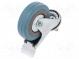 Transportrad  Ø  75mm  W  21mm  H  100mm  Drehrad mit Sperre  45kg