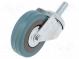 Transportrad  Ø  75mm  W  21mm  H  100mm  Drehrad,mit Stift  45kg