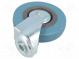 Transportrad  Ø  125mm  W  27mm  H  155mm  Drehrad  80kg  PG  -5÷40°C
