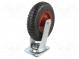 Transportrad  Ø  200mm  W  58mm  H  240mm  Drehrad  235kg  Gummi  SGR