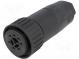 Steckverbinder  rund  Stecker  Serie  CM  IP67  PIN  8  weiblich  10A