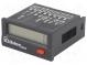 Zähler  elektronisch  LCD  Impulse  99999999  IP65  IN 1  Spannung