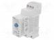 Zeitrelais  0,1s÷100h  DPDT  250VAC/8A  UStrom  24÷240VAC  24VDC