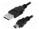 Kabel  USB 2.0  USB A-Stecker, Mini-USB-B-Stecker  vernickelt  3m