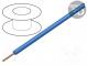 Leitungen  Draht  Cu  0,2mm2  blau  PVC  60V  100m
