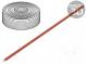 Leitungen  Lautsprecher-  2x0,08mm2  Line  Cu  rot  PVC  -5÷85°C