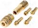 Drill holder  0.3÷3.2mm  for Donau drills  brass