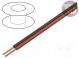 Leitungen  Lautsprecher-  2x0,14mm2  Line  Cu  schwarz,rot  PVC