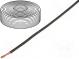 Leitungen  Line  Cu  1x1,5mm2  Silikon  schwarz  250V  -60÷180°C