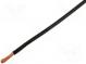 Leitungen  Line  Cu  1x2,5mm2  Silikon  schwarz  250V  -60÷180°C