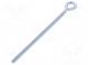 Haken  Ring-  Stahl  Zink  L. Gewinde  121mm  L. ges  150mm