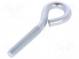 Haken  Ring-  Stahl  Zink  L. Gewinde  40mm  L. ges  80mm