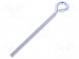 Haken  Ring-  Stahl  Zink  L. Gewinde  120mm  L. ges  160mm