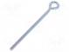 Haken  Ring-  Stahl  Zink  L. Gewinde  145mm  L. ges  185mm