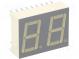 Display  LED  7-segmentig  14mm  rot  1,9-8mcd  Anode  Anz.Z 2
