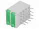 LED  im Gehäuse  grün  1,8mm  Anz.Dioden 8  10mA  38°  2,1V  13mcd