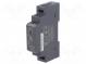 MEAN WELL DDR-15G-12 Netzteil  DC/DC  15W  12VDC  1,25A  9÷36VDC  Montage  DIN  68g  OUT  1