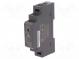MEAN WELL DDR-15G-24 Netzteil  DC/DC  15W  24VDC  630mA  9÷36VDC  Montage  DIN  68g  OUT  1