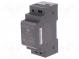 MEAN WELL DDR-30L-24 Netzteil  DC/DC  30W  24VDC  1,25A  18÷75VDC  Montage  DIN  120g