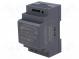 MEAN WELL DDR-60G-15 Netzteil  DC/DC  60W  15VDC  4A  9÷36VDC  Montage  DIN  216g  OUT  1