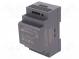 MEAN WELL DDR-60L-24 Netzteil  DC/DC  60W  24VDC  2,5A  18÷75VDC  Montage  DIN  216g  92%