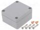 Gehäuse  universell  X  58mm  Y  64mm  Z  34mm  Aluminium  grau  IP68