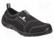 Halbschuhe  Größe  36  schwarz  Mat  Baumwolle,Polyester