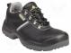 Halbschuhe  Größe  48  schwarz  Mat  Leder-Croupon gefärbt
