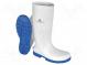 Schuhe  Größe  35  weiß-blau  Mat  PVC  Witterung,Rutschen,Kälte