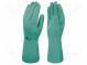 Schutzhandschuhe  Größe  10  grün  Baumwolle,Nitril  NITREX VE801