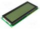 Display  LCD  alphanumerisch  FSTN Positive  20x4  LED  PIN 18