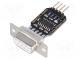 Modul  Konverter  RS232 / TTL  MAX202  D-Sub 9pin,Stift  5VDC