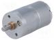 Motor  DC  mit Übersetzer  2÷7,5VDC  600mA  Achse  D Schnitt  4mm